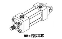 BB方式YGC/YGD拉杆液压缸